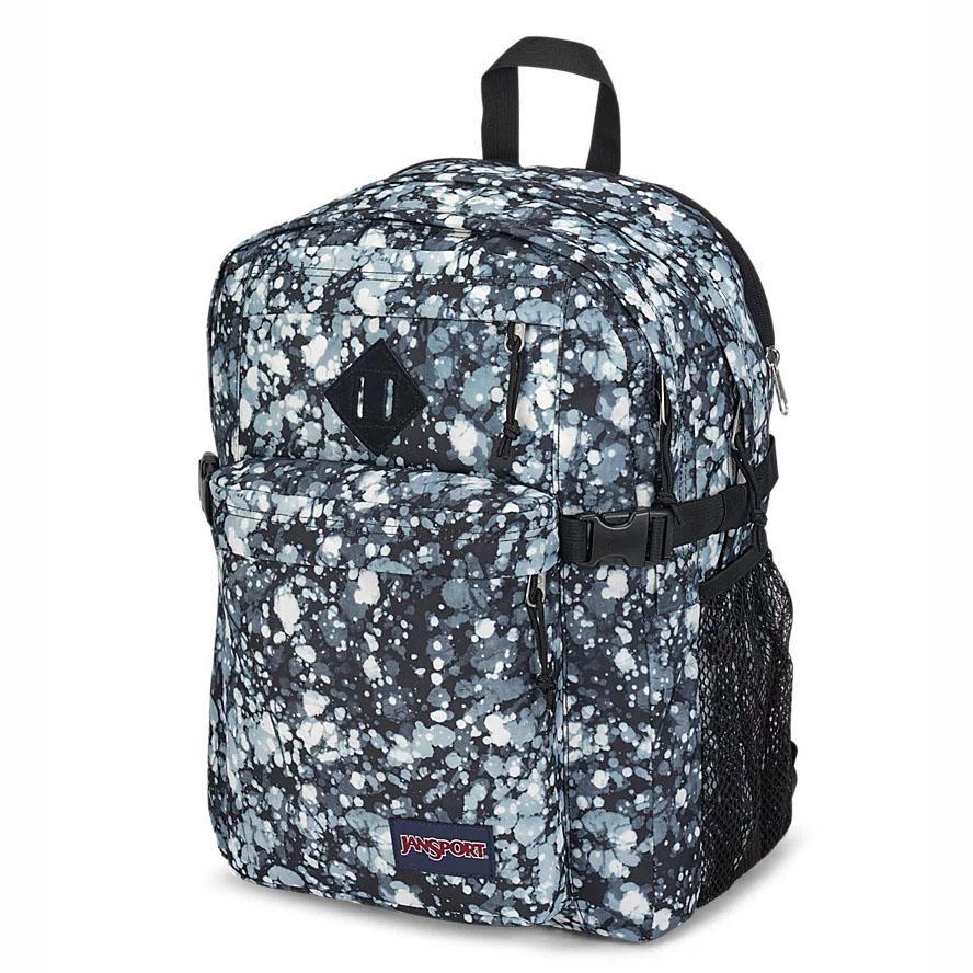 Sac à Dos Scolaire JanSport Main Campus Bleu Noir | XAR-29421111